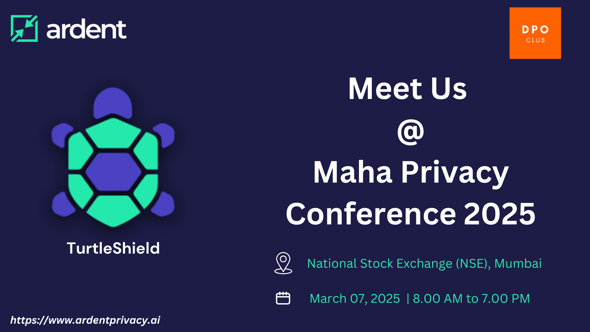 Meet us at Maha Privacy Conference 2025